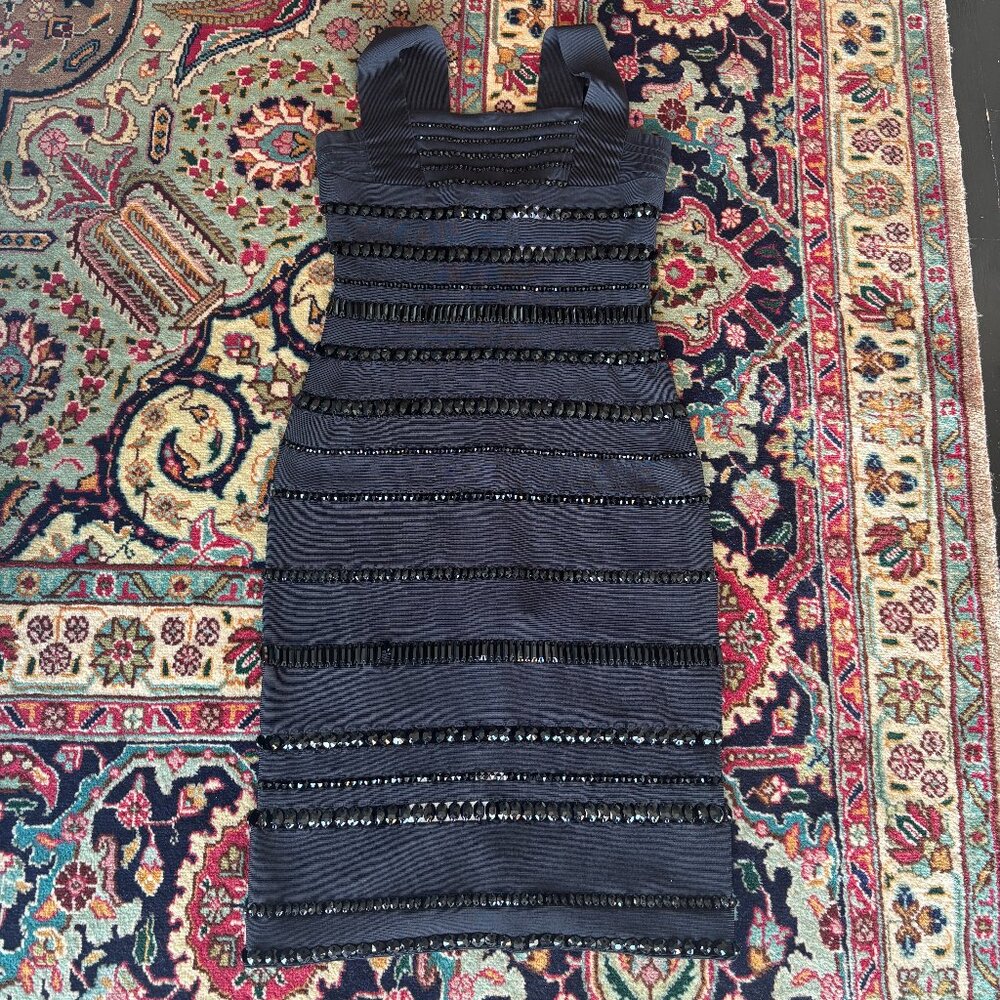 Hervé Léger Black Crystal Embellished Bandage Dress – Size M (Originally $1,900)